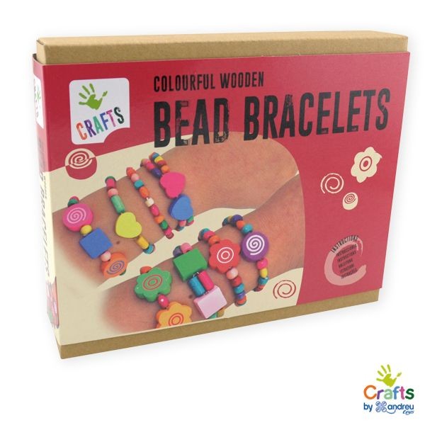 Продукт Andreu toys - Направи сам гривни с дървени цветни мъниста - 0 - BG Hlapeta